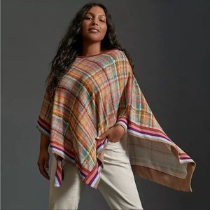 Anthropologie Bl^nk London Aliya knit poncho